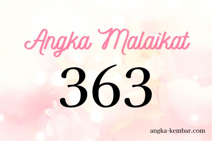 Arti Nomor Malaikat 363 ｜Mari mengatur keseimbangan