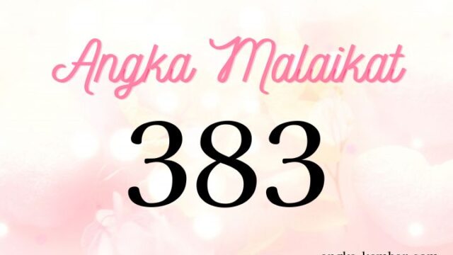 Arti Nomor Malaikat 383 ｜Kesejahteraan datang